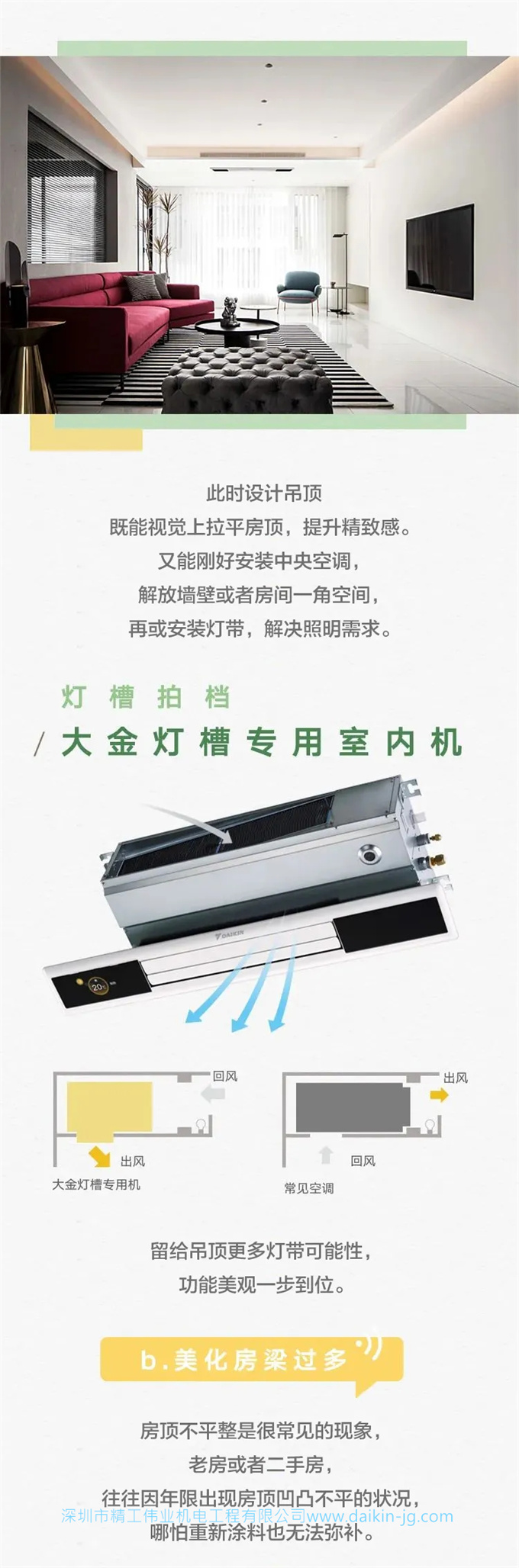 裝中央空調(diào)，為何需要吊頂(圖2)