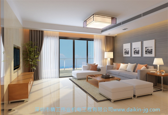大金中央空調(diào)主機、內(nèi)機裝在什么位置好? (圖2)