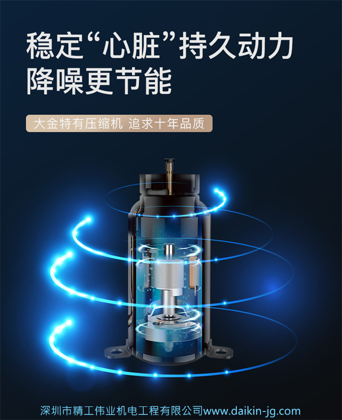 Daikin/大金 ATXS326WC-W大1匹康達(dá)氣流變頻家用冷暖空調(diào)壁掛機(jī)(圖9)