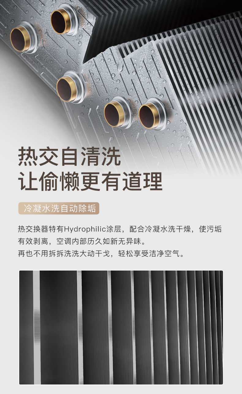Daikin/大金 ATXS336WC-W大1.5匹康達氣流變頻靜音家用空調(diào)壁掛機(圖7)