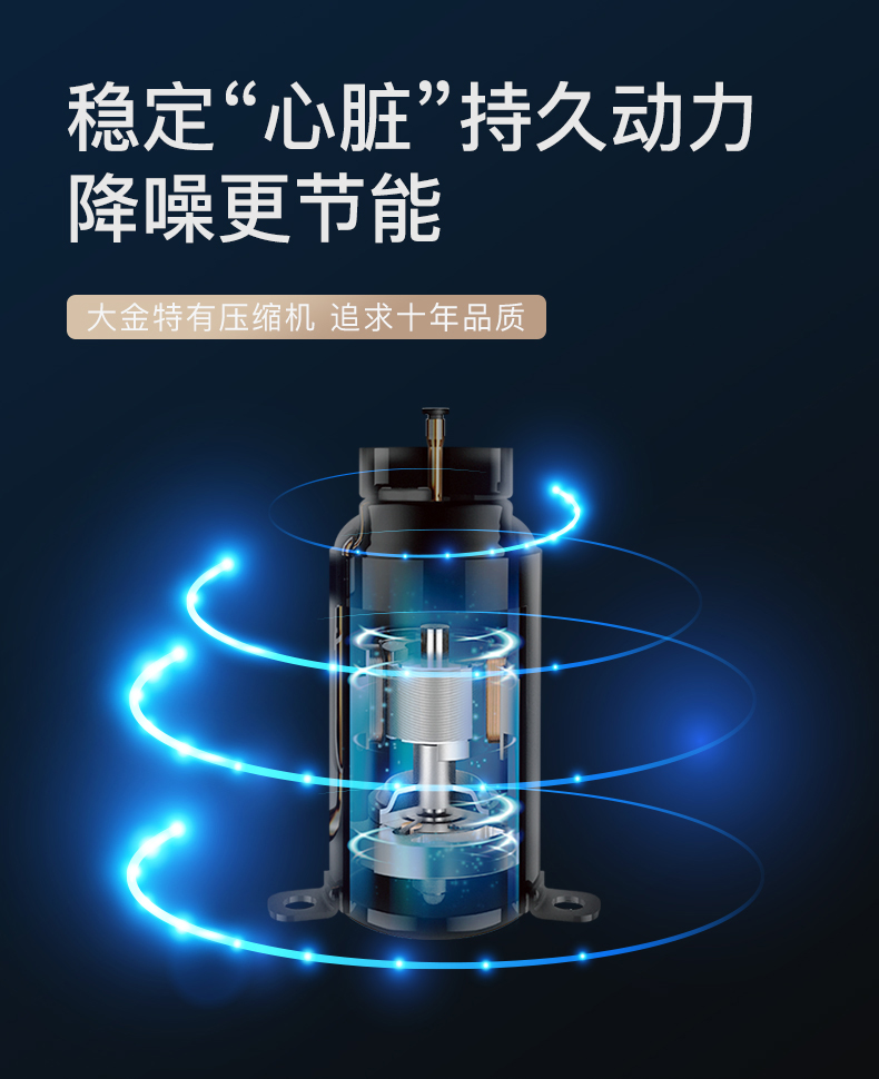 Daikin/大金 ATXS336WC-W大1.5匹康達氣流變頻靜音家用空調(diào)壁掛機(圖11)