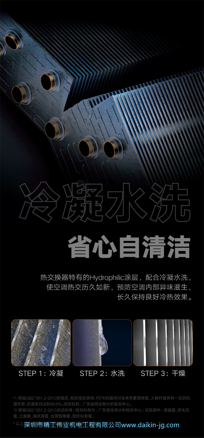 Daikin/大金FTXJ336WC-W大1.5匹變頻冷暖兩用空調(diào)靜音壁掛機(jī)家用(圖10)