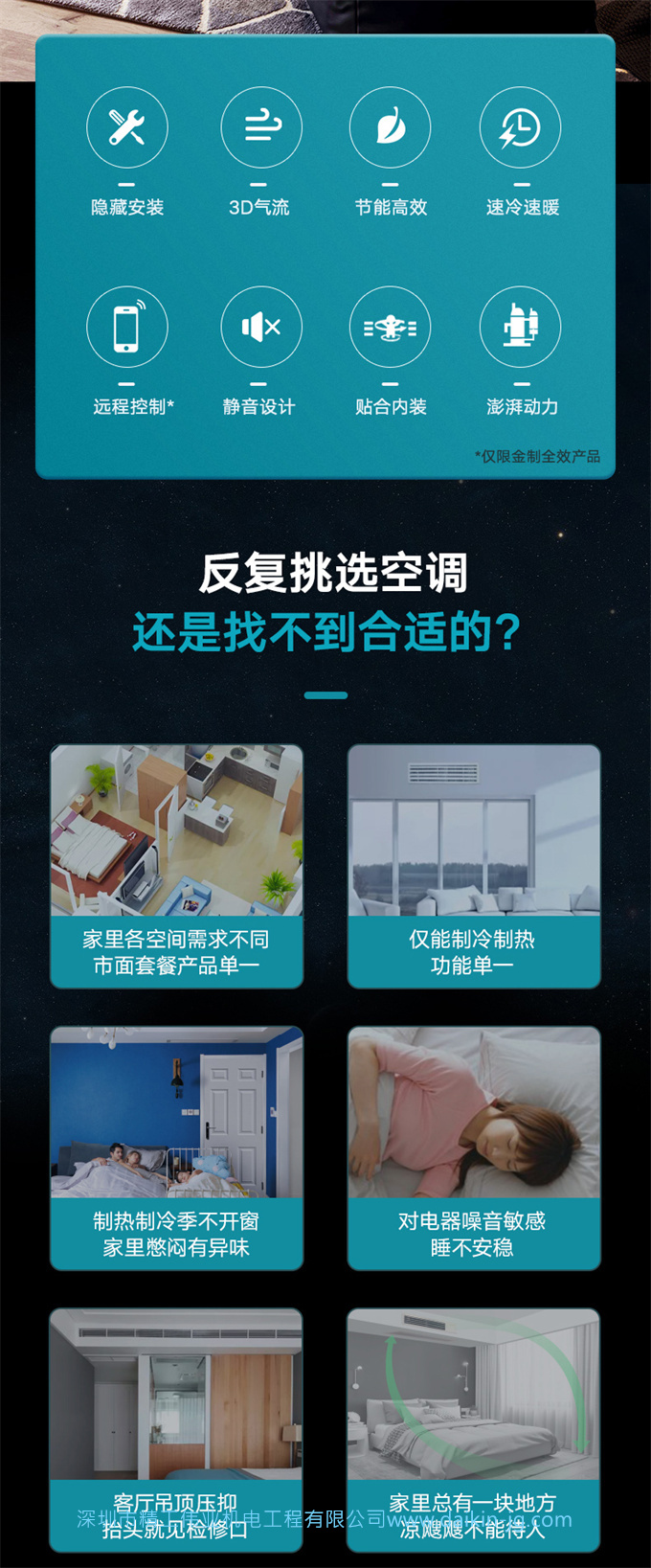 DAIKIN大金家用中央空調(diào)多聯(lián)機(jī)變頻5.6匹一拖五VRV B系列遠(yuǎn)程智控(圖2)