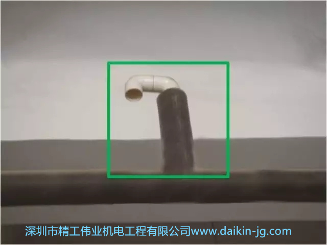 大金空調PROSHOP要求：排氣孔的開口方向不能朝上