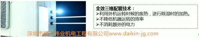 相比普通風(fēng)管機(jī)，大金衣帽間專用空調(diào)搭載了魔力第三根管，可回收室外廢熱，不消耗額外的電力，達(dá)到除濕不降溫的效果