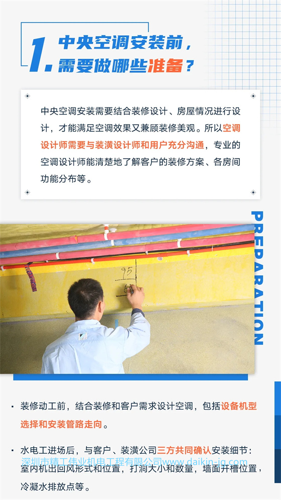 中央空調(diào)安裝前，需要做哪些準(zhǔn)備？