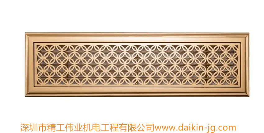 大金中央空調(diào)常見出風口材質(zhì)之木質(zhì)風口