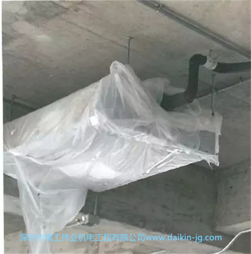 吊裝后做防塵保護