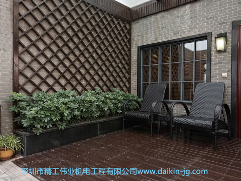 復式公寓大金中央空調(diào)安裝案例